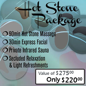 Hot Stone Package , a $220 value